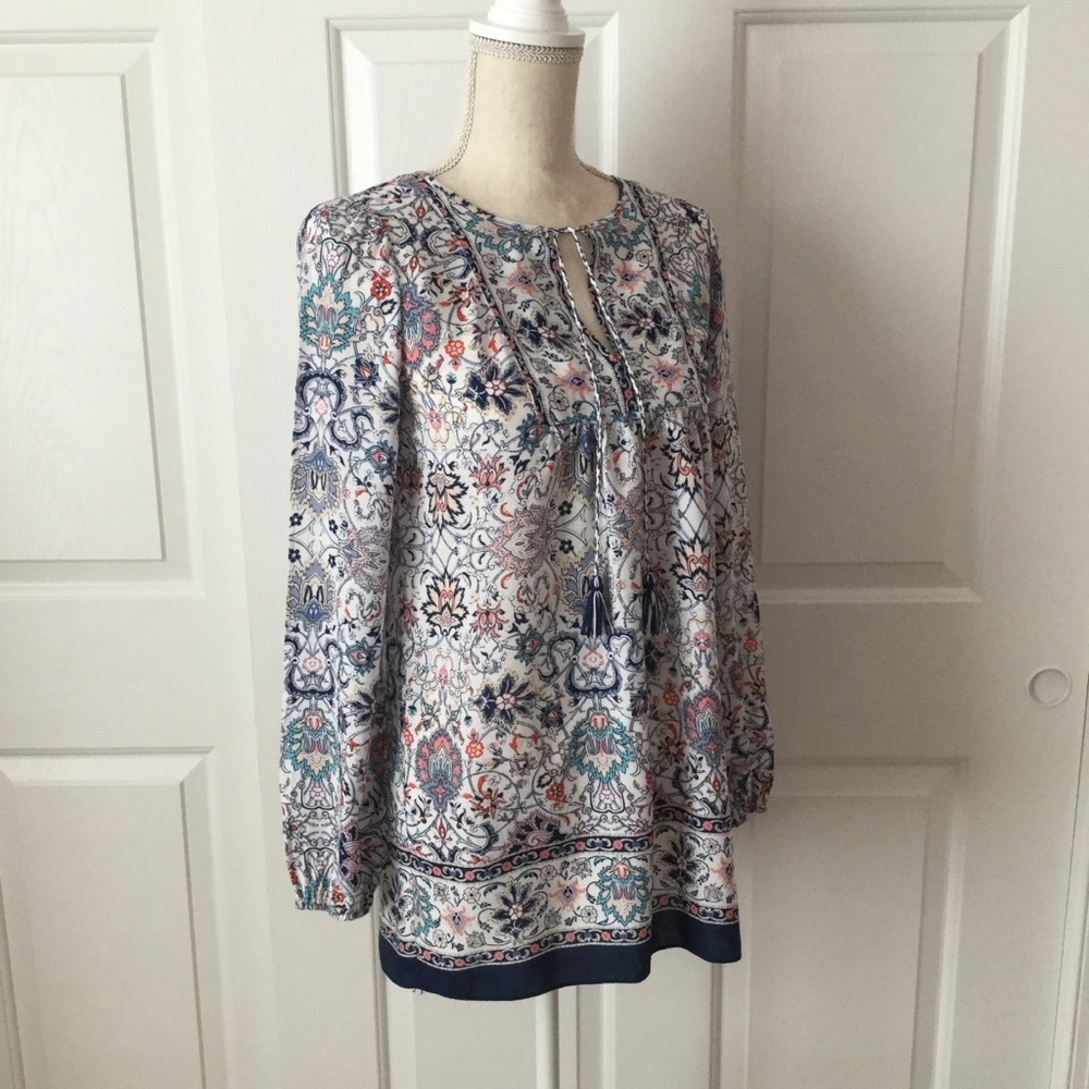 Like New Boho Chic Ladies Top